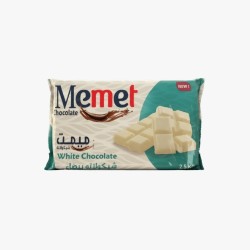 Memet White Coverture Chocolate 2.5kg