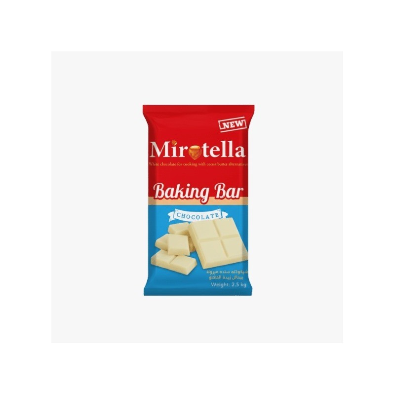 Mirtella White Chocolate Coverture2.5kg